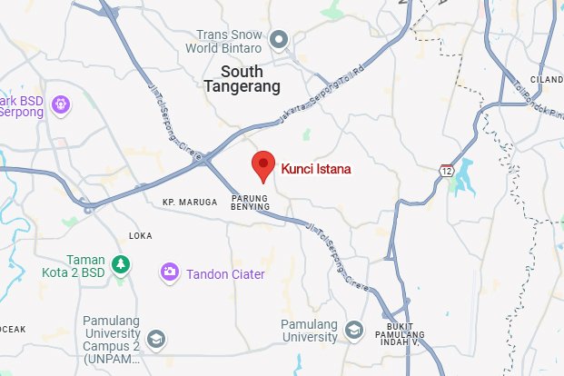 Lokasi Office Kunci Istana